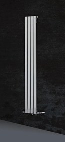 Termoarredo radiatore bagno 180x30cm con elementi piatti modello Kam-370 - KAMALU