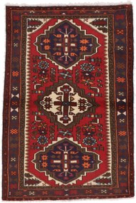 Hamedan Tappeto 100 x 150 (Iran) Annodato A Mano