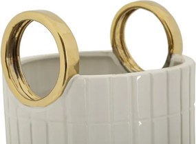 Vaso Ceramica Shopping Cm Ø 18X25