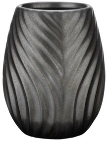 Set di accessori da bagno in ceramica antracite Idro - Wenko