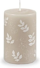 Candela grigia e beige, durata di combustione 18 h Pure Beauty - Unipar