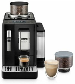 Caffettiera superautomatica DeLonghi Rivelia 19 B Nero 1450 W