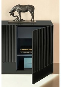 Cassettiera nera , larghezza 200 cm Doric - Teulat