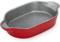 Mini pirofila ceramica 22,5x13x4,5 cm rossa