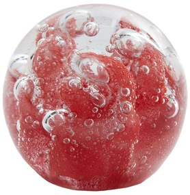 Fermacarte in vetro (altezza 8 cm) Coral - Light &amp; Living