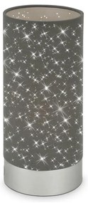 Briloner 7028-014 - Lampada da tavolo STARRY SKY 1xE14/25W/230V grigio