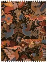 House of Hackney Stoff Phantasia - Velvet - Selenite Orange