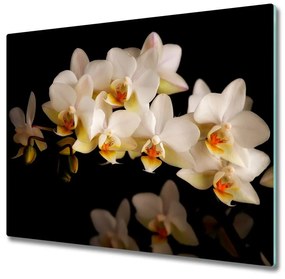 Tagliere in vetro temperato Orchidea 60x52 cm
