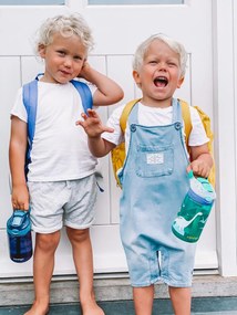 Borraccia idratante Contigo James 420 ml - rosa con gattino