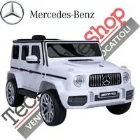 Auto Elettrica per Bambini Mercedes G63 Sport AMG 12V colore Bianco