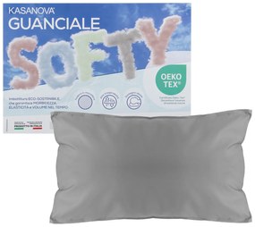 Cuscino guanciale traspirante grigio Softy