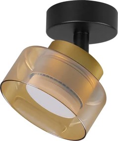 Brilagi - LED Faretto AURA LUX 1xGX53/30W/230V Ø 13 cm nero/oro