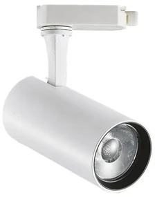 Proiettore Fox On-Off Alluminio-Materie Plastiche Bianco Led 25W 3000K Cri90