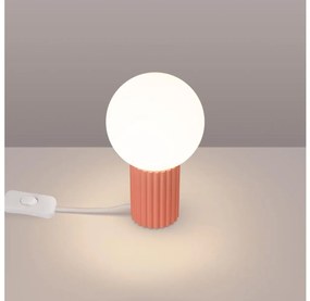 Sollux SL.1756 - Lampada da tavolo HALO 1xG9/8W/230V diametro 12 cm rosa