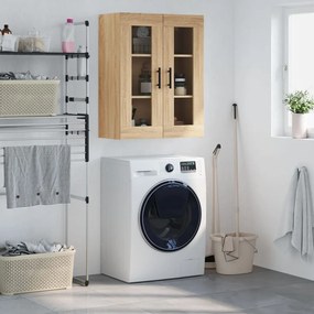 Mobile A Parete Rovere Sonoma 69,5x34x90 Cm /