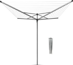 Stendino da giardino argentato 40 m Topspinner – Brabantia