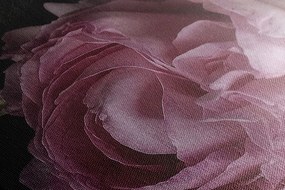 Stampa su tela – Bouquet di fiori in dettaglio
