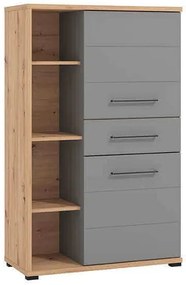 JADDIE - credenza due ante un cassetto moderno in legno