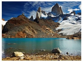 Fotomurale  Mount Fitz Roy, Patagonia, Argentina  Colore Turchese, Dimensioni e Misure 200x154