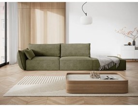 Divano angolare verde Vanda - Mazzini Sofas