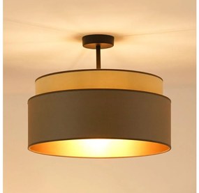 Brilagi - Plafoniera OREGON VEGE 1xE27/15W/230V Ø 45 cm grigio