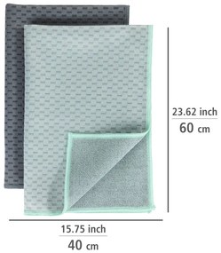Set di 2 panni in microfibra 40x60 cm Miko - Wenko