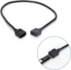 Aigostar - SET 4x Striscia LED RGB Dimmerabile 0,5m LED/2,5W/5V IP65 + tc