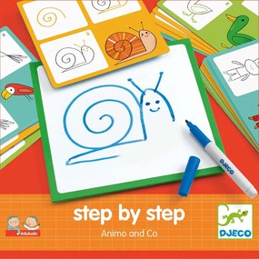 Set creativo Step By Step Animals - Djeco