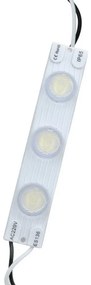 Moduli Led SMD 220V 3W 3 Led IP65 catena 20pz per insegne pubblicitarie Bianco freddo 6500K M LEDME