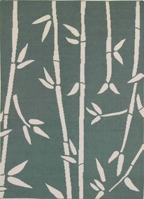 Kilim Tappeto orientale 230 x 170 Verde (Indian) Annodato A Mano