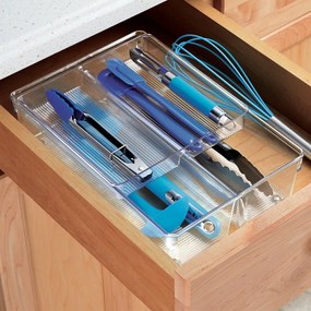 Organizzatore per cassetti da cucina a 2 livelli , 31 x 20 cm Linus - iDesign