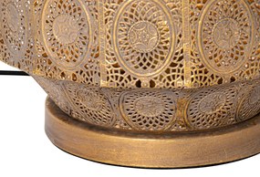 Lampada da tavolo orientale oro 26 cm - Mowgli