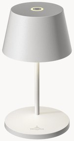 Lampada da tavolo a LED dimmerabile in & outdoor con batteria e stazione di ricarica Seoul 2.0, Ø 11 cm x Alt. 20, Ø 11
