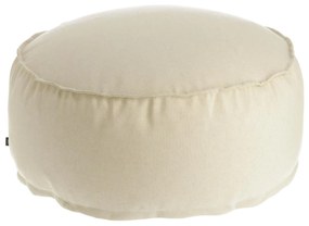 Kave Home - Pouf rotondo Nedra Ã˜ 70 cm beige