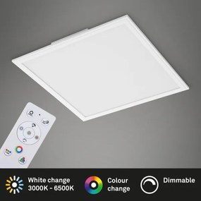 Briloner 7152-016-LED RGB Pannello fisso dimmerabile COLOUR LED/24W/230V 3000-6500K+RC
