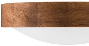 Brilagi - Plafoniera LED CARVALHO SLIM 1xE27/60W/230V quercia ciliegio diametro 27 cm