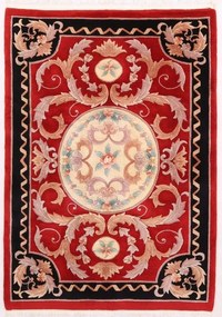 Peking Tappeto orientale 140 x 200 Rosso (Cina) Annodato A Mano