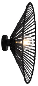 Applique da parete in bambù nero orientale - Pua