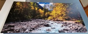 Quadri 5 pezzi – Paesaggio montano pittoresco