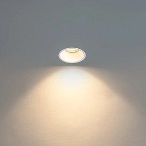 Set di 12 faretti incasso bianchi GU10 50mm IP44 - Dept