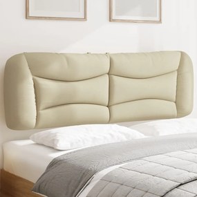 Cuscino Testiera Crema 160 Cm İn Tessuto /