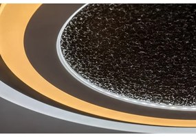 Rabalux 71316 - Plafoniera LED dimmerabile TANELI 56W/230V 3000/4000/6000K nera + telecomando