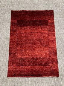 Loribaft Tappeto persiano 60 x 90 Rosso (Iran) Annodato A Mano