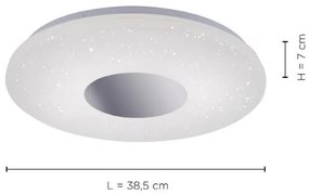 Leuchten Direkt 14422-17 - Luce LED con sensore LAVINIA LED/18W/230V IP44