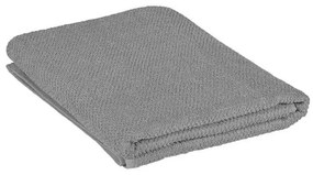 Telo bagno per doccia 90x140 cm grigio in cotone 100%