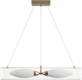 LAMPADA A SOSPENSIONE DA SOFFITTO G152-2CP GOLD