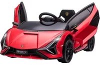 Macchina Elettrica per Bambini 12V con Licenza Lamborghini Sian FKP 37 Rossa