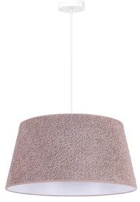 Duolla - Lampadario a sospensione con filo BOUCLE 1xE27/15W/230V diametro 50 cm marrone