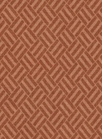 Coordonne Carta da parati Crosshatch - Redwood
