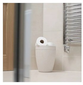 Cestino da bagno in rattan crema Calico, 5 l - Addis